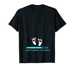 Funny shirts V-neck Tank top Hoodie sweatshirt usa uk au ca gifts for Player 3 Loading Shirt - Funny Gaming Pregnancy Announcement 1093535