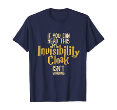 Funny shirts V-neck Tank top Hoodie sweatshirt usa uk au ca gifts for Invisibility Cloak Shirt Geek Book Movie Lover TShirt Kids 234644