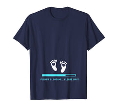Funny shirts V-neck Tank top Hoodie sweatshirt usa uk au ca gifts for Player 3 Loading Shirt - Funny Gaming Pregnancy Announcement 1093535