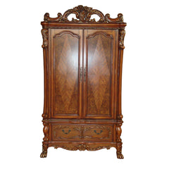 Dresden Cherry Oak TV Armoire - Sweet Furniture (Columbus, Ohio)