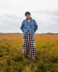 ALIS ALAS LOOSE PANTS W/ EMBROIDERY Trousers