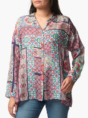The Audrey Oversized Blouse - Selia
