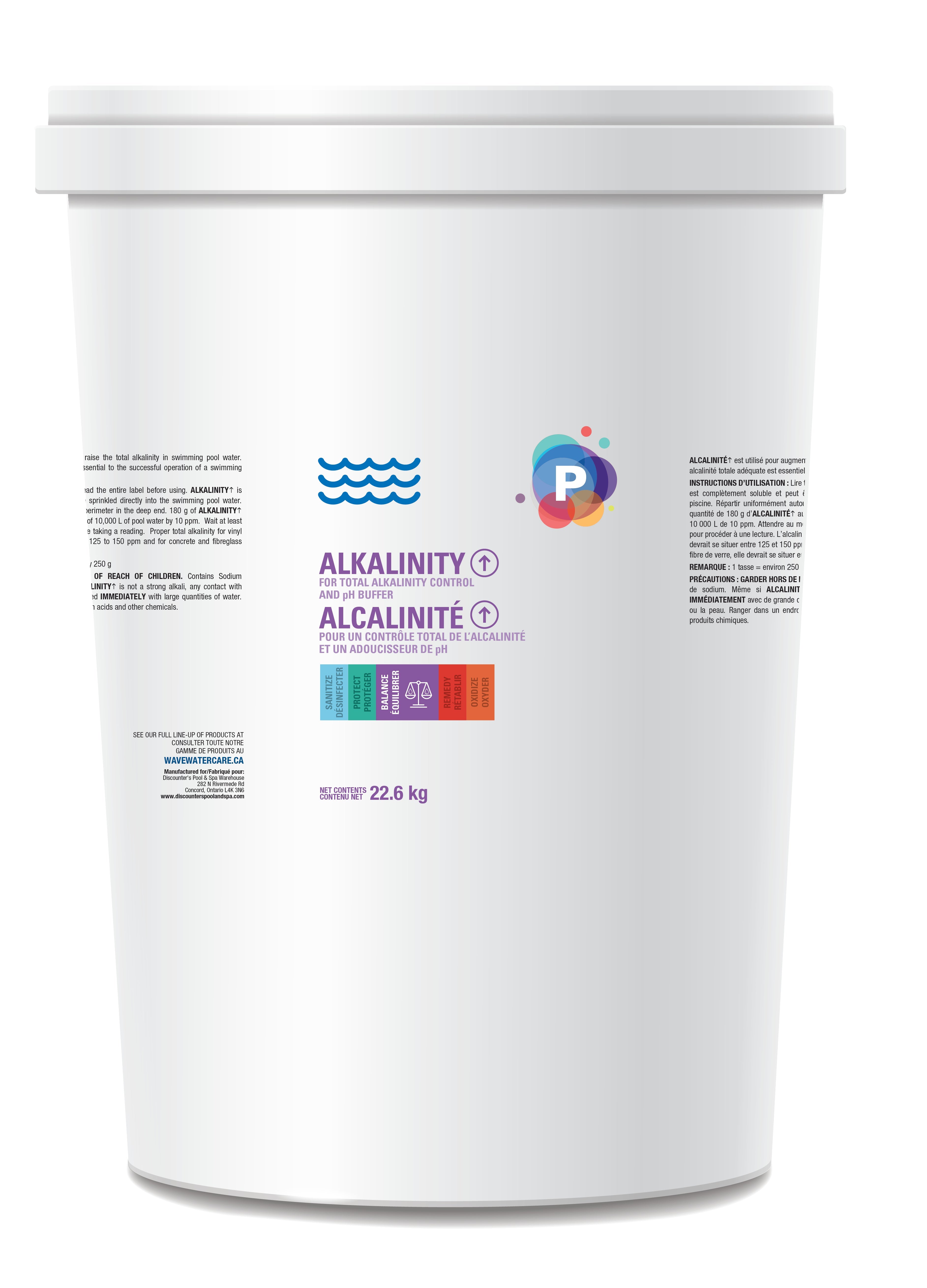 Alkalinity Up (22.6 Kg) - Swimming Pool Wave Water Care