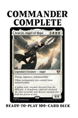 Avacyn, Angel of Hope ANGEL TRIBAL Magic MTG Custom Commander Deck