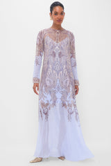 Lilac Paisley Hypnotic Sheath Dress