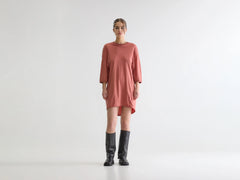 Fede t-shirt dress (261 / W / ETRUSCAN RED)