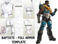 Pepakura Template Overwatch Baptiste