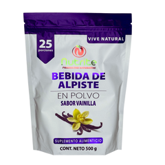 Bebida de Apiste Sabor Vainilla - Alpiste, Cardo Mariano, Diente de León, Canela, Anís Estrella - 500 gr