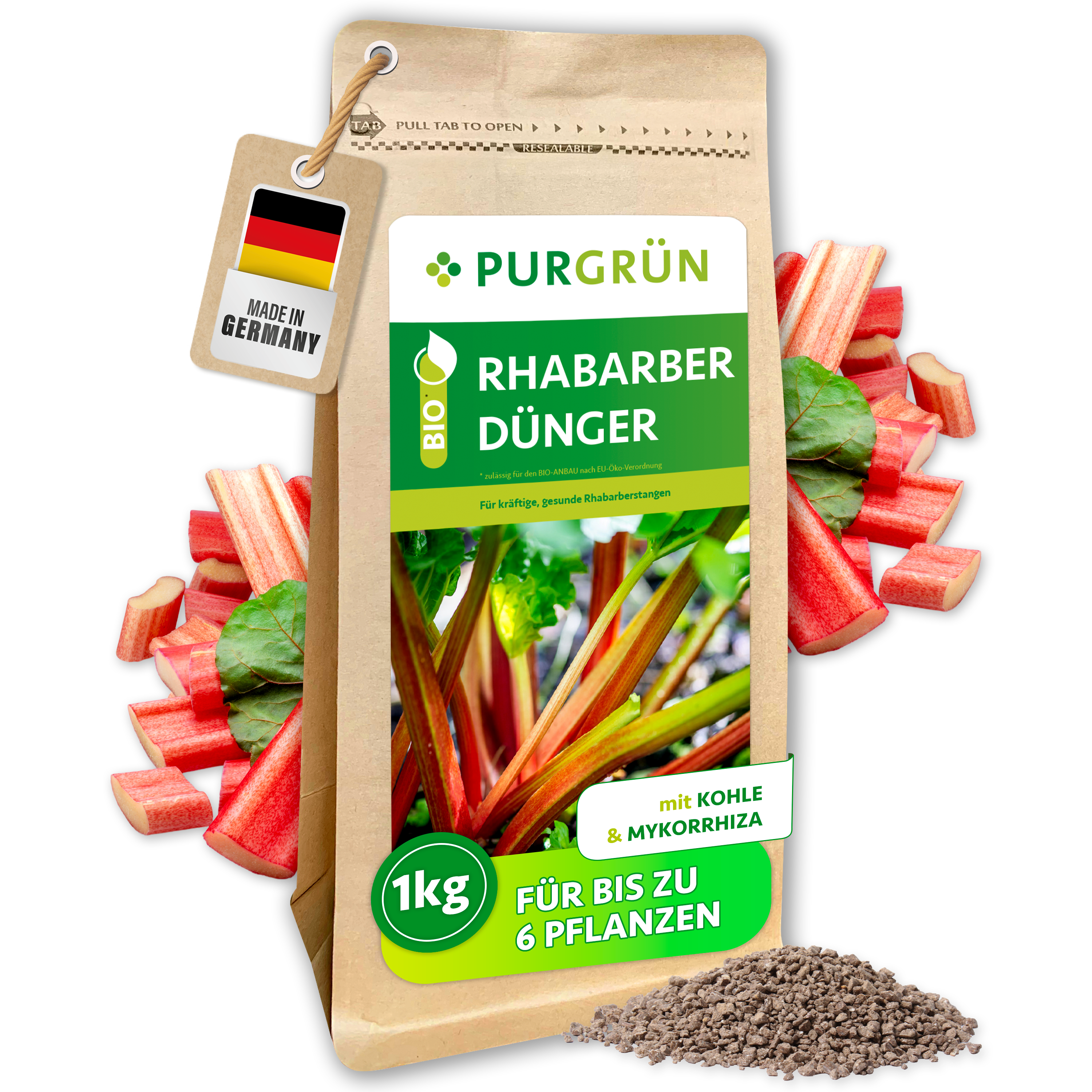 Bio-Rhabarber-Dünger 1 kg