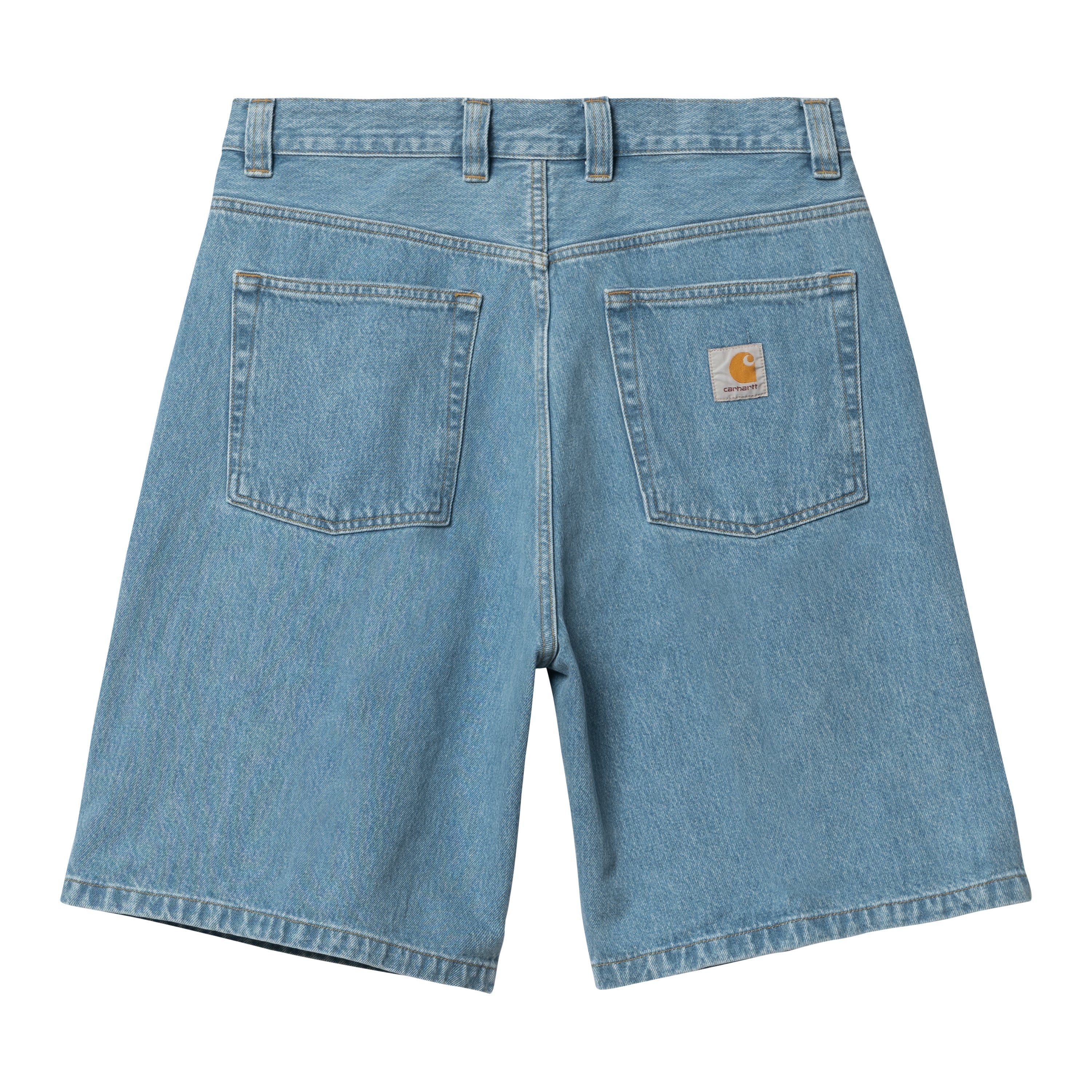 Carhartt WIP - Brandon Short Smith - BLUE STONE BLEACHED / Blå - Shorts
