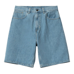 Carhartt WIP - Brandon Short Smith - BLUE STONE BLEACHED / Blå - Shorts