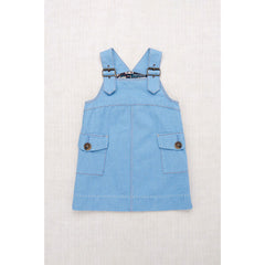 Misha and Puff Baby Blue Buckle Jumper Dress
