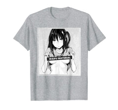 Funny shirts V-neck Tank top Hoodie sweatshirt usa uk au ca gifts for Waifu Material Hentai Manga Shirt 303325