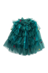 Holiday Christmas Tree Cape and Hat Set - Holiday Set - Kids Dress Up - Chasing Fireflies