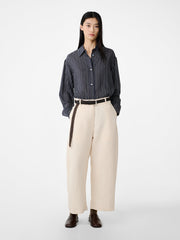 Chalco Linen Pant in Canvas - Studio Nicholson
