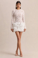 ECM-H_HR_CL137270110 - Cecilia _ White Crew-Neck Mini Dress With Ruffled Skirt 01.jpg