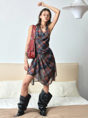 2th Desire No Rules Plaid Wrap Dress | Canton Collective