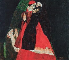 Cardinal And Nun (Caress) (Kardinal und Nonne) - Egon Schiele - Art Prints
