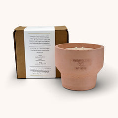 Clay - No. 4 Cement Candle