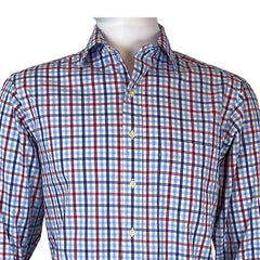 Club-Room-Mens-Checkered-Sport-Shirt.-Size-16