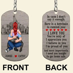 Couple - I Need You Tonight So Get Home Safe - Personalized Acrylic Keychain Keychain The Next Custom Gift