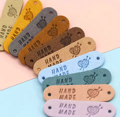 Handmade Leather Tag - 12pc - Al Saeed Wool House