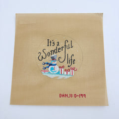 It's a Wonderful Life Canvas - KC Needlepoint