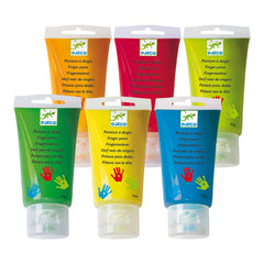 DJECO vingerverf 6 x 75ml 18 mnd+
