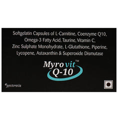Myro vit Q 10 Soft Gelatin Capsule - Classic Derma