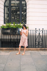 Isabella Dress - Tiger Print Jewel Red