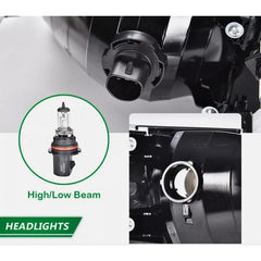 Par De Faros Ford Lobo F-150 Expedition 1997 1998 A 2003 Derecho