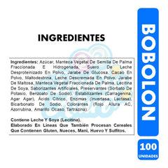Chocolates Rellenos Bobolon De Fruna (bolsa Con 100unidades)