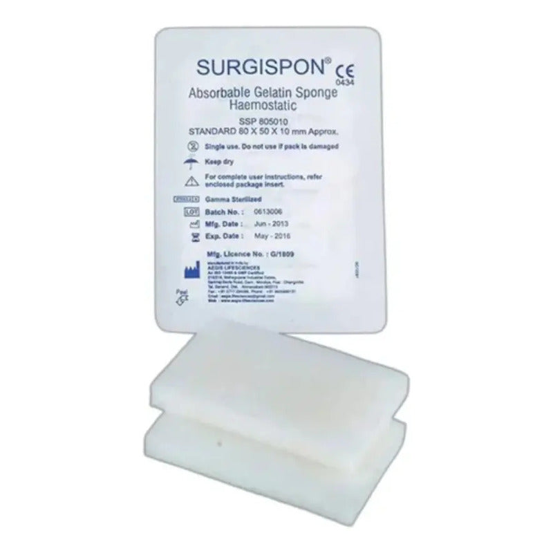Esponja Hemostática Surgispon De Gelatina Absorbible Pieza