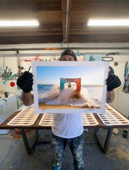Jeremiah Kille "North Coast Pier Project III" - Archival Print, Limited Edition of 35 - 12 x 17"