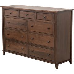 Denali Maple Wood 9-Drawer Tall Dresser | BV