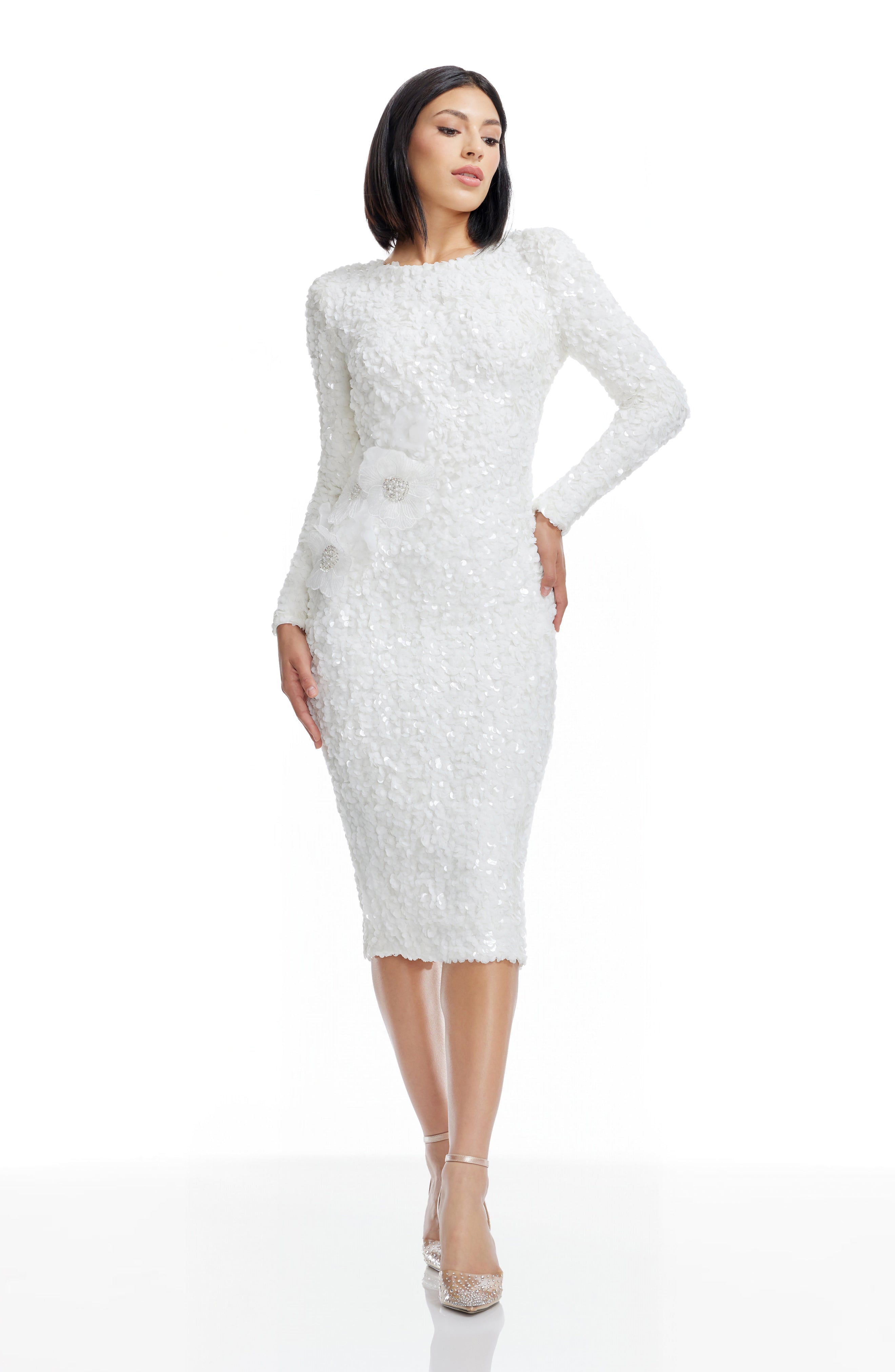 Emmalyn Dress / White
