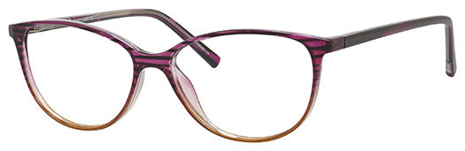 Enhance Eyeglasses 4080 55-15-140 Purple Mix, Blue Mix, Brown Gold Mix or Red Navy Mix - EYE-DOC Shop USA