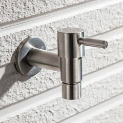 SteelTapPro™ – Premium RVS Buiten Waterkraan – Tuin & Wasmachine Aansluiting