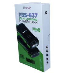 Power Bank Solar Harvic PBS-637 10.000