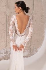 Sarah in French corded lace