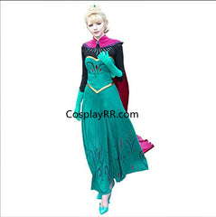 Frozen Elsa coronation dress adults costume for sale