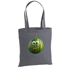 Umhängetasche Wassermelone Happy Fruits Stoffbeutel - Baumwolle-tshirt-bedrucken-myShirtStore