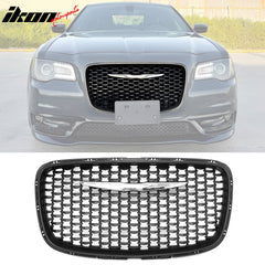 2015-2023 Chrysler 300 Matte Black 300S Sport Front Bumper Grille ABS