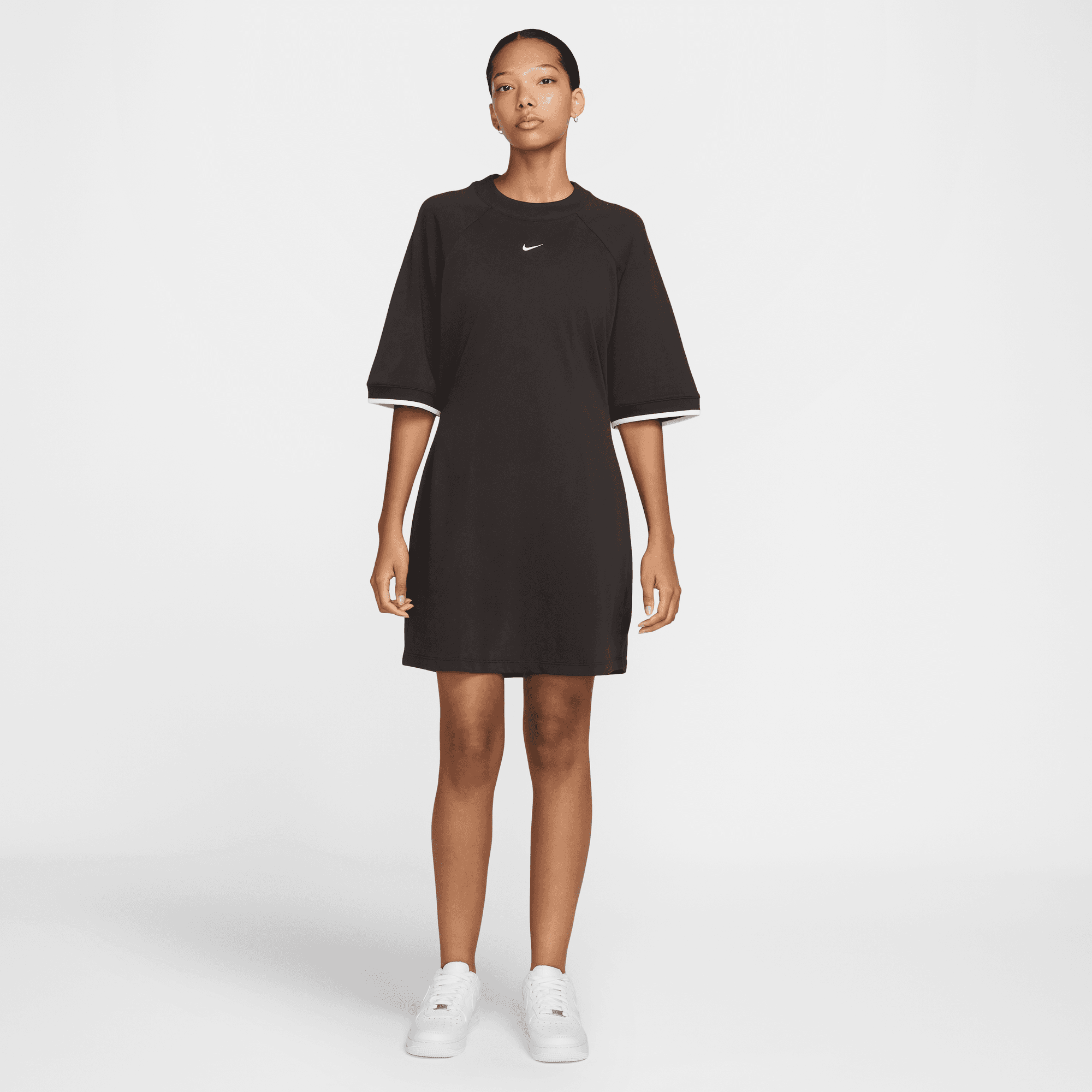 Nike Women's Velvet Brown T-Shirt Dress