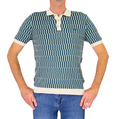 HARMONT&BLAINE polo uomo maglina cotone HRQ865 030080 203 VERDE BEIGE estate 2026