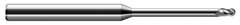 35660 3 FL - 0.0600" Cutter DIA x 0.0900" LOC x 0.7200" Reach - Uncoated