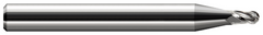 24622 4 FL - 0.0220" Cutter DIA x 0.0330" LOC - Uncoated