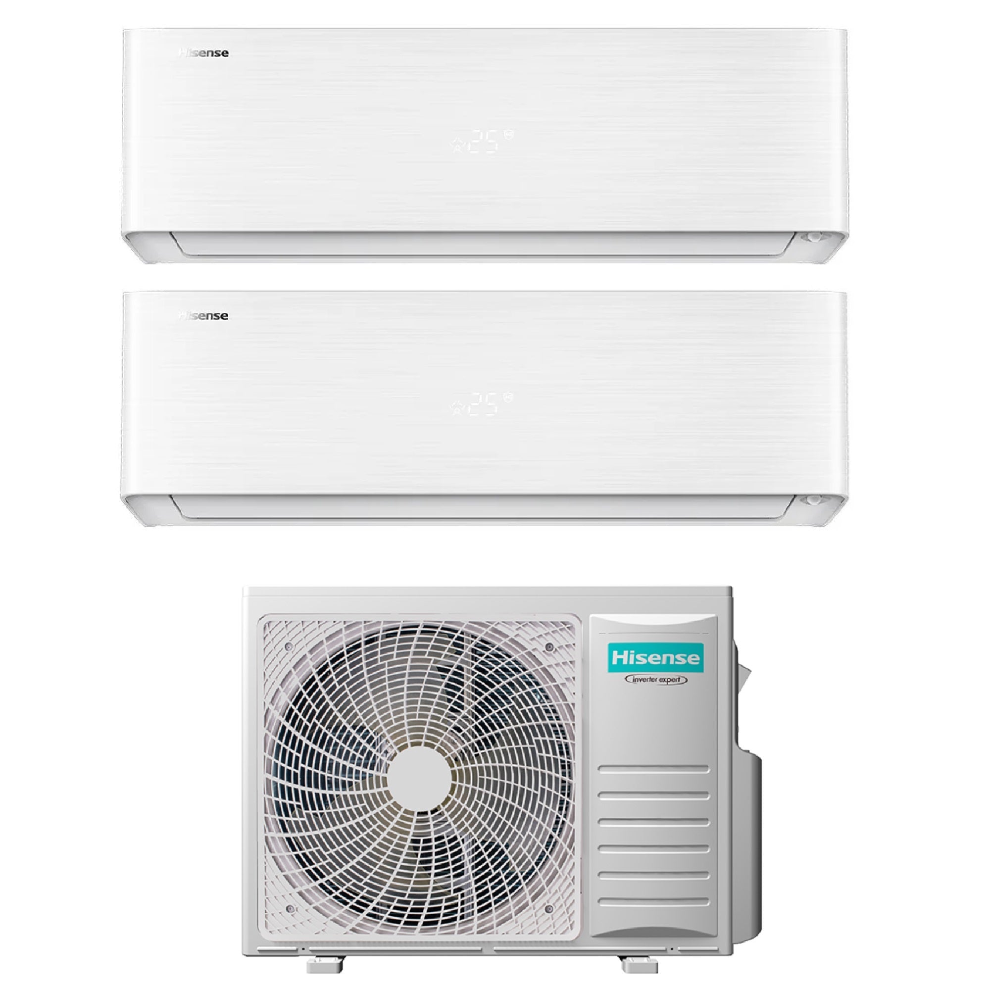 Climatizzatore Hisense Energy Pro X Dual Split 18000+18000 btu Wi-Fi 4AMW81U4RJC