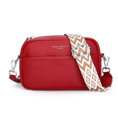 Crossbody-väska i läder av hög kvalitet