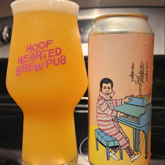 Hoof Hearted Brewing – $120 Nachos
ABV: 12,0 % | Stil: Triple New England / Hazy IPA | Untappd: 4,33
En voldsom Triple NEIPA fra Hoof Hearted, brygget som en 100 % Citra-humlet og kraftigt dry-hoppet IPA. Resultatet er en intens, tropisk og aromatisk øl med høj alkohol og en tyk, juicet mundfølelse.